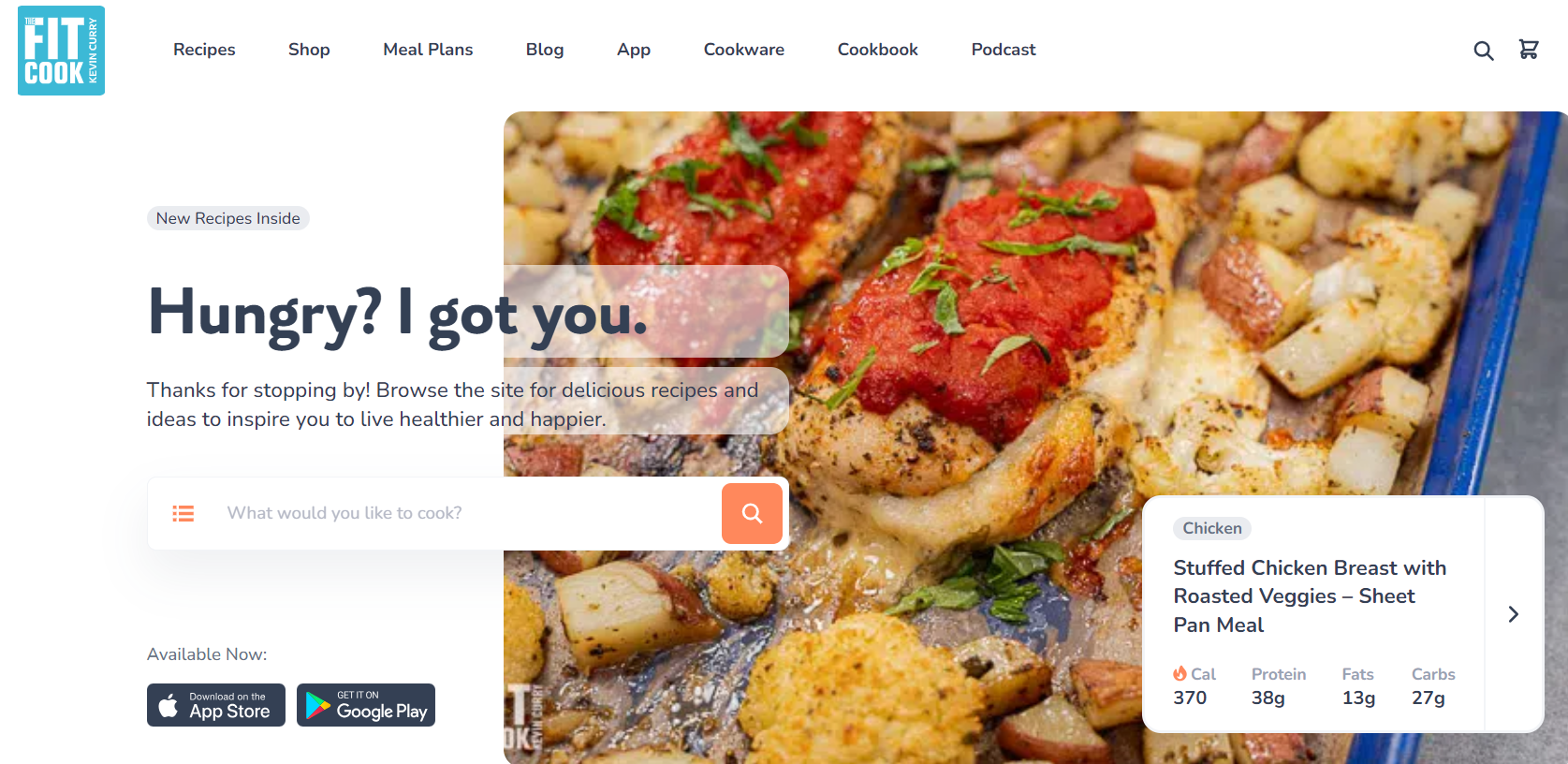 example of food blog